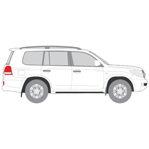 Toyota Land Cruiser 5-dörrar 120, 150