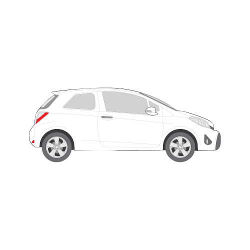 Toyota Yaris 3-dörrar hatchback