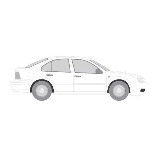 Volkswagen Bora 5-dörrar sedan